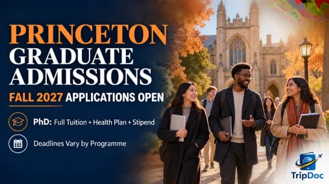 Princeton University Graduate Admissions β Fall 2027