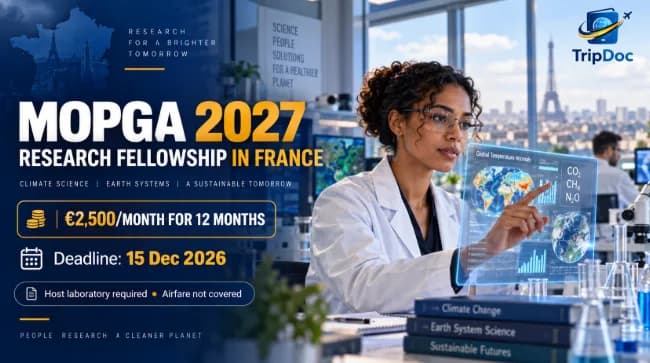 MOPGA 2027 Visiting Fellowship for Early-Career Researchers