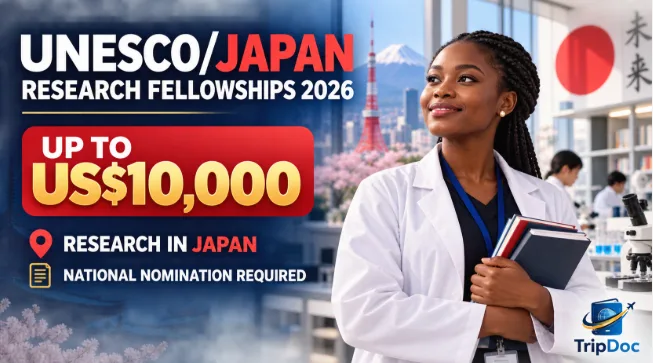UNESCO/Japan Young Researchersβ Fellowships 2026 β Research in Japan