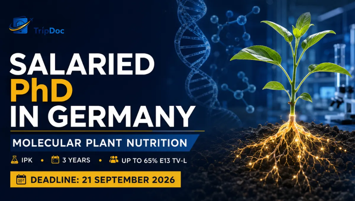 IPK Germany PhD Position 2026 in Molecular Plant Nutrition