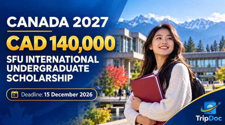 SFU International Undergraduate Scholars Entrance Scholarship 2027