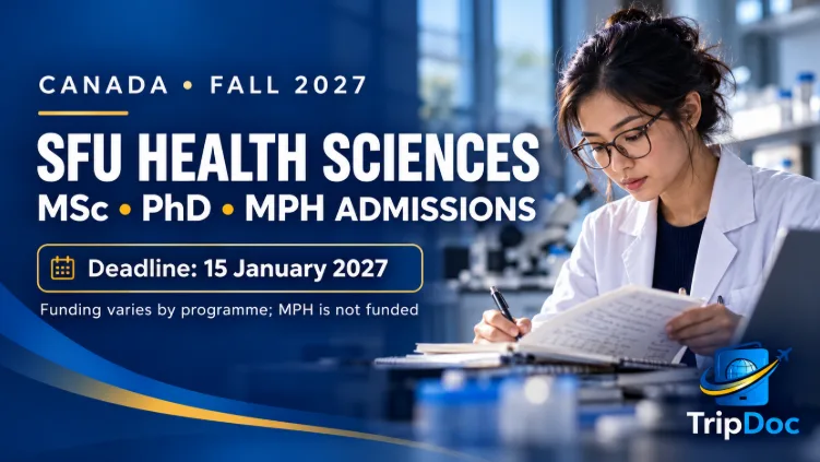 SFU MSc in Health Sciences Admissions — Fall 2027