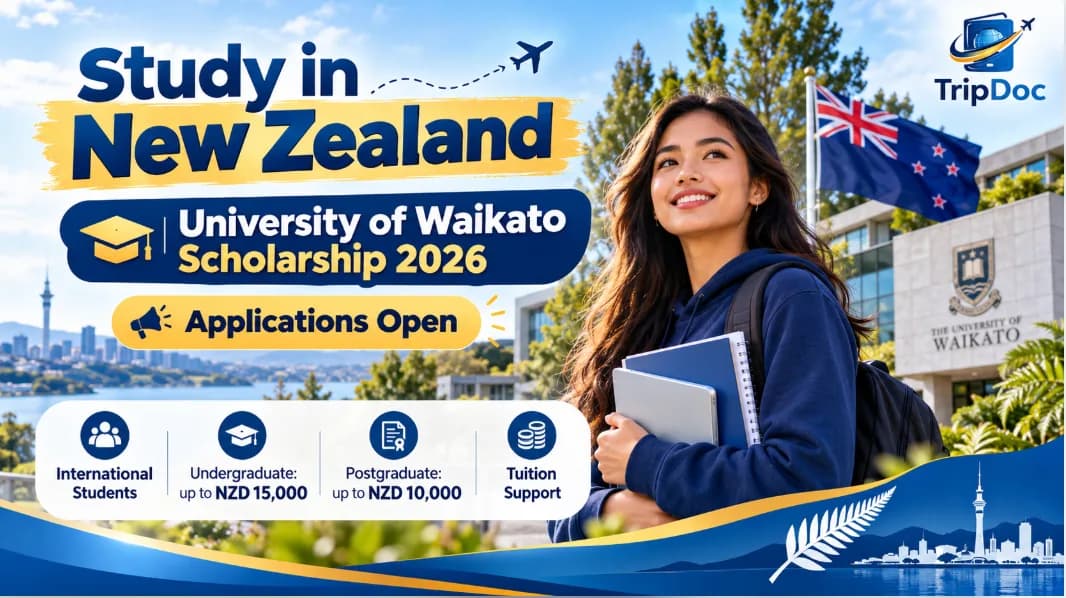 University of Waikato Vice-Chancellor’s International Excellence Scholarship 2026